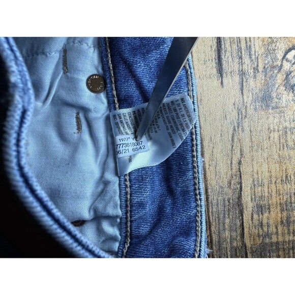 American Eagle Shorts Womens 00 Hi-Rise Shortie Denim Distressed Cutoff Ripped - Picture 5 of 10